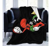 Quilts Blanket Marvin The Martian Super Soft Cozy Warm Flannel Throw Blanket Lightweight Shaggy Air Conditioner Blanket Cooling Blankets Cooling Summer Blanket Towel Blanket for Couch 60"x50"