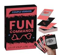 Quimoy Couples Games for Adults, Valentines Couples Card Game for Date Night Game, Fun Commands Couple Games, Romantic Anniversary & Valentines Gifts for Men Women