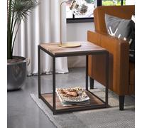 Dorel Quincy End Table Weathered Oak, none