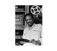 QUINCY JONES IN STUDI0 Canvas Poster Bedroom Decor Landscape Office Room Decor Gift 16x24inch(40x60cm)