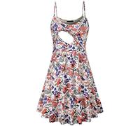Quinee Women's Spaghetti Strap Maternity Dress Nursing Breastfeeding Dresses - - X-Large