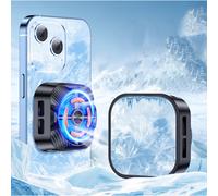 Quinlirra Semiconductor Magnetic Heat Sink, Compatible with Mobile Phones, Silent Cooling for Live Streaming & Esports Gaming