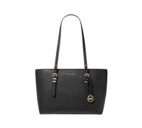 Quinn Medium Pebbled Leather Tote - female - Michael Kors - Shopping Bags - Black - ONE SIZE - Bags ONE SIZE