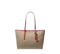 Quinn Shopping Shoulder Bag with Logo Charm- female- Michael Kors- Shopping Bags- Multicolor- ONE SIZE- Bags ONE SIZE
