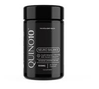 Quino10 Neuro Balance, Liposomal Ubiquinol CoQ10, 600mg, 60 Softgels | Straightforward Formula, Vegan Softgel, Easy to Swallow, No Aftertaste, Convenient to Use