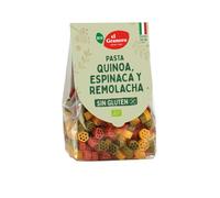 Quinoa, spinach and beetroot pasta gluten-free bio 250 g