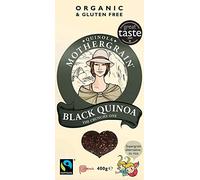 Quinola Organic & Fairtrade Black Quinoa 400g - Pack of 2