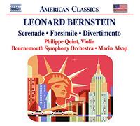 Quint:Bournemouth So:Alsop - BERNSTEIN: Serenade / Facsimile / Divertimento