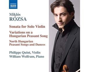 Quint:Wolfram - ROZSA, Miklos: Music for Violin and Piano