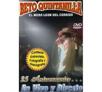 Quintanilla, Beto - 25 Aniversario En Vivo Y Directo