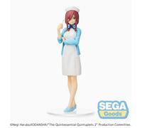 Quintessential Quintuplets Miku Nurse SPM PVC Figure SEGA