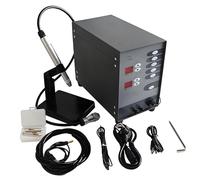 QuinteZhenTially 100w Permanent Jewelry Spot Welder Kit,Micro Welding Machine,Pulse Arc Spot Welding Machine Weldable Solid,Welding Time 3ms-30ms,Precision Repair Tool for Diy Jewelers