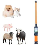 QuinteZhenTially Handheld Universal Rfid Tag Identifier,Portable Id Scanner,Pet Microchip Scanner Reader,Animal Ear Tag Stick Scanner,Storage Up To 20000 Datas,for Fdx-B,Fdx-A,Emid,Hdx(Iso11784/85)