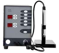 QuinteZhenTially Permanent Jewelry Welder Kit,Pulse Arc Welding Machine,Jewelry Welder Kit,Adjustable Power & Time,0.5-1.5mm Welding Diameter,for Gold,Titanium,Cobalt-Chromium Alloy