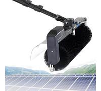QuinteZhenTially Roller Brush Cleaning Solar Panels,Rotary Photovoltaic Cleaner Equipment,Adjustable Window Cleans Telescopic Rod Pole,for Cleanings House Exteriors,Cars,Trucks,Vans 3.5m