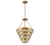 Quintiesse Echelon Chandelier - Heritage Brass