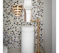 Quintiesse Echelon LED wall light, brass