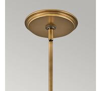 Quintiesse Echelon pendant light, brass