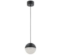 Quintiesse Moonlit LED Ceiling Pendant Light - Matt Black