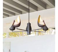 Luminosa Lighting Elstead Lisa Mcdennon By Hinkley Ren 5 Light Chandelier Black, Gold
