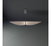 Quintiesse SERAPH LED pendant light, matt black, length 105 cm, metal
