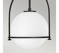Quintiesse Somerset pendant light, one-bulb, black