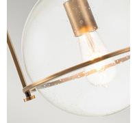 Quintiesse Somerset pendant light, one-bulb, brass