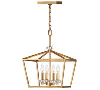 Luminosa Lighting Luminosa Hinkley Stinson Lanterns Pendant Ceiling Light Distressed Brass