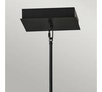 Quintiesse Styx LED hanging light black 3,000K 53.8 x 53.8cm