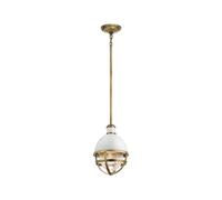 Quintiesse Tollis Ceiling Pendant Light - Natural Brass