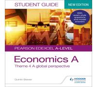 Quintin Brewer Pearson Edexcel A-level Economics A Student Guide: Theme 4 A global perspective Paperback Book Quintin Brewer Multicolor