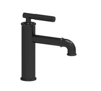 QUINTO Industrial Luxe Basin Tap, Copper, Antique Black, Gloss Black