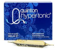 Quinton Electrolyte Mineral Supplement - Natural Liquid Ampoules for Hydration & Recovery - Magnesium & Trace Elements - Marine Plasma Hypertonic