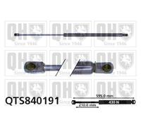 QUINTON HAZELL QTS840191 Tailgate strut
