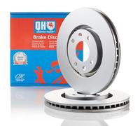 Quinton Hazell Brake Disc Replacement - Single Disc - Front - 4 Bolt Holes - Internally Vented - BDC5241