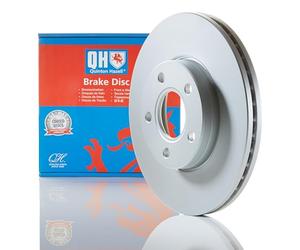 Quinton Hazell Brake Disc Replacement - Single Disc - Front - 5 Bolt Holes - Internally Vented - BDC5486