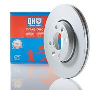 Quinton Hazell Brake Disc/Rotor | Single Disc | Front | 4 Bolt Holes | Internally Vented | BDC5369