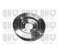 Quinton Hazell Brake Disc/Rotor | Single Disc | Rear | 4 Bolt Holes | Solid | BDC6002