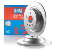 Quinton Hazell Brake Disc/Rotor | Single Disc | Rear | 5 Bolt Holes | Solid | BDC5561