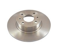 Quinton Hazell Brake Disc - Single Disc Fits Rear Axle - 4 Bolt Holes - Solid - BDC3442 - Fits Fiat, Lancia
