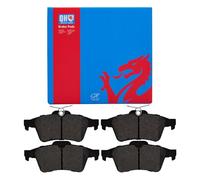 Quinton Hazell Brake Pad Set - 4 OEM Quality Direct Fit Replacement Brake Pads for Single Axle - Rear - BP1498