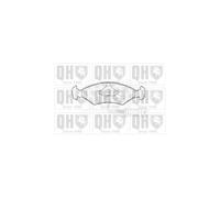 Quinton Hazell Brake Pad Set - BP160