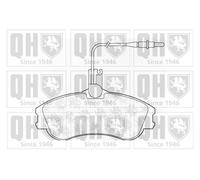 Quinton Hazell Brake Pad Set - BP968