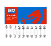 Quinton Hazell QBL272 Bulb 12v 10w S8.5d 11x38 Festoon (10 Pack)