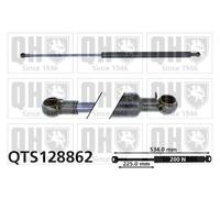 Quinton Hazell QTS128862 Boot Cargo Trunk Area Gas Spring Fits Volvo 480