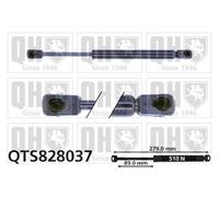 Quinton Hazell QTS828037 Boot Cargo Trunk Area Gas Spring Fits Ford Focus