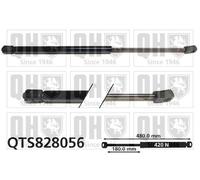 QUINTON HAZELL QTS828056 Tailgate strut