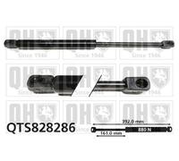 QUINTON HAZELL QTS828286 Tailgate strut