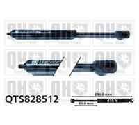 QUINTON HAZELL QTS828512 Bonnet strut