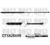 QUINTON HAZELL QTS828698 Bonnet strut